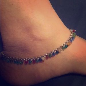 Anklets - silver colored